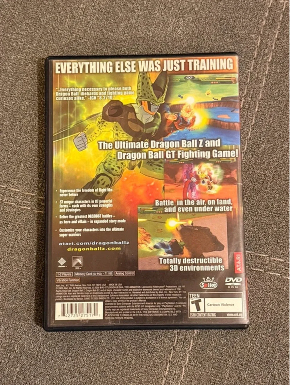 Dragon Ball Z Budokai Tenkaichi for PlayStation 2